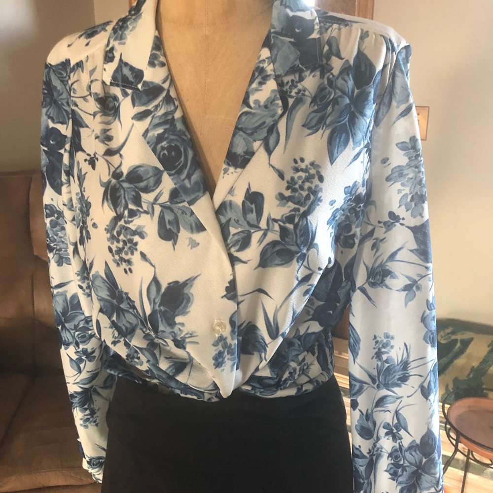 Vintage floral Devon Blouse